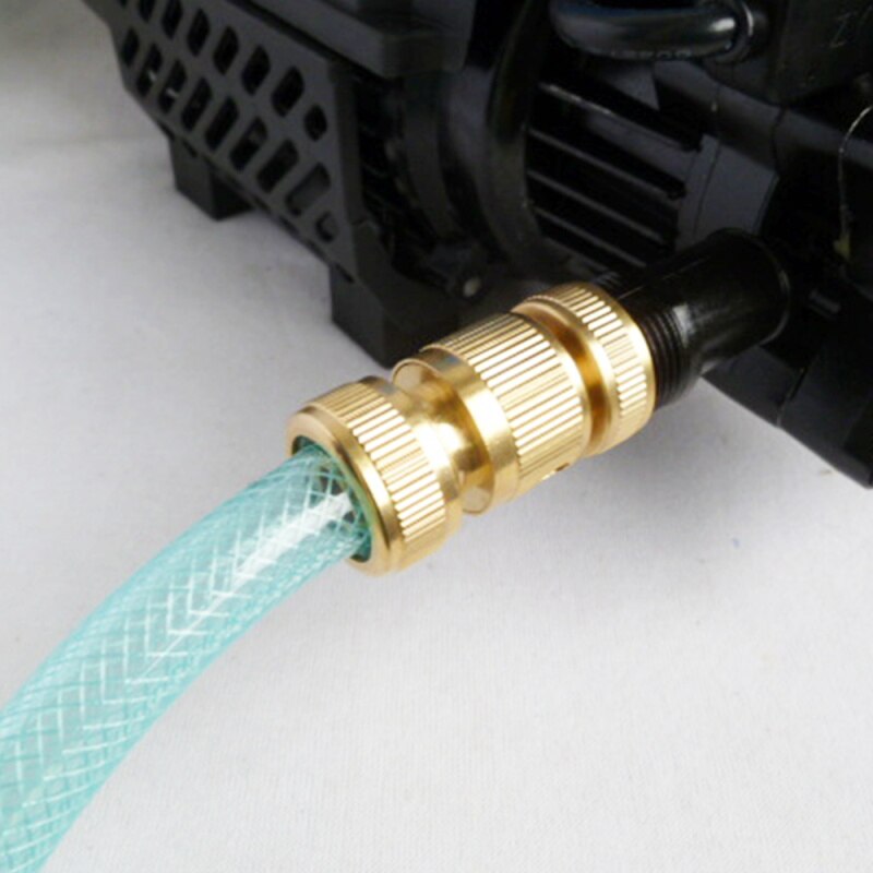 Hogedrukreiniger Adapter Koperen Auto Wasmachine Water Connector Quick Verbinding Tuinslang Pijp Montage