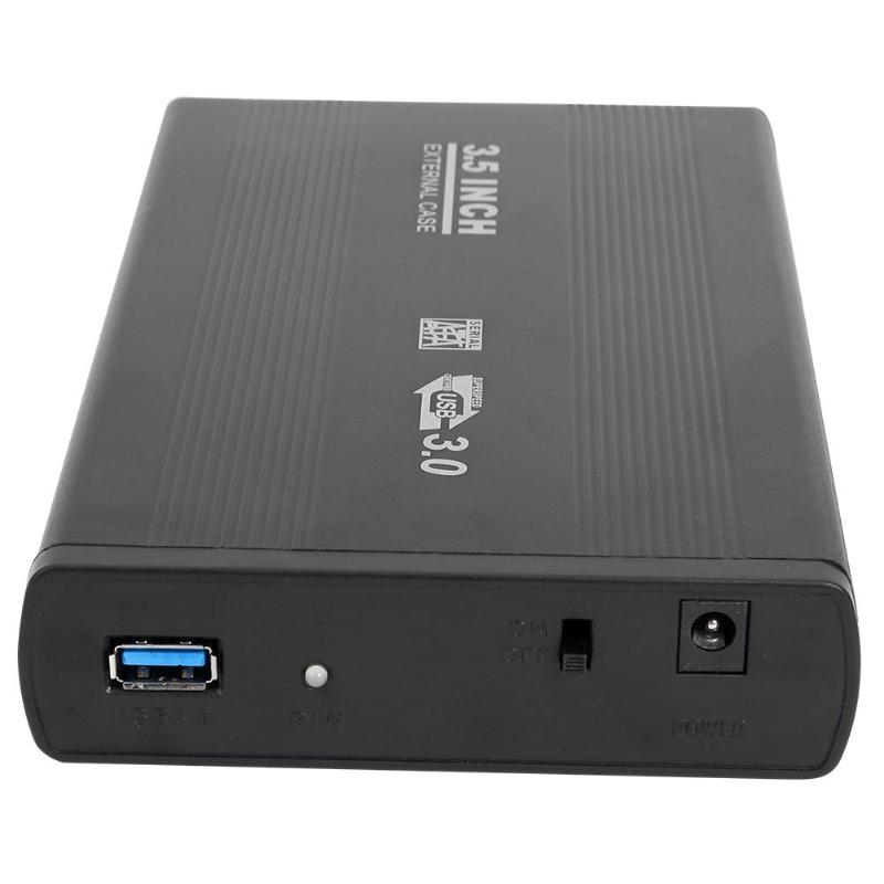 2,5/3,5 zoll USB 3.0 zu SATA Port SSD Festplatte Gehäuse 480Mbps USB 2.0 HDD Fall Externe Solid State festplatte Box
