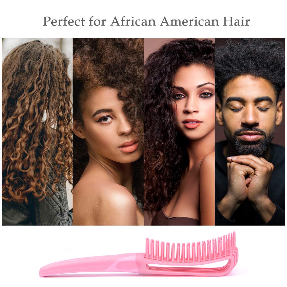 Detangling Borstel Hoofdhuid Massage Haar Kam Detangling Borstel Voor Krullend Haar Borstel Ontklitter Haarborstel Vrouwen Mannen Salon