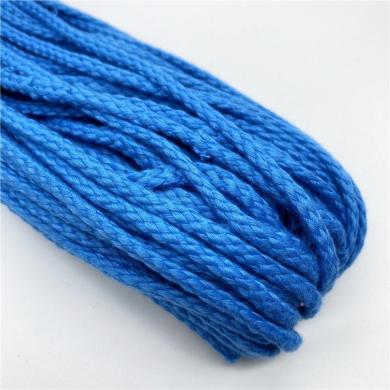 Natural 5 mm Macramé Corde Torsadée en Coton Natural 5 mm Macramé Corde Torsadée en Coton