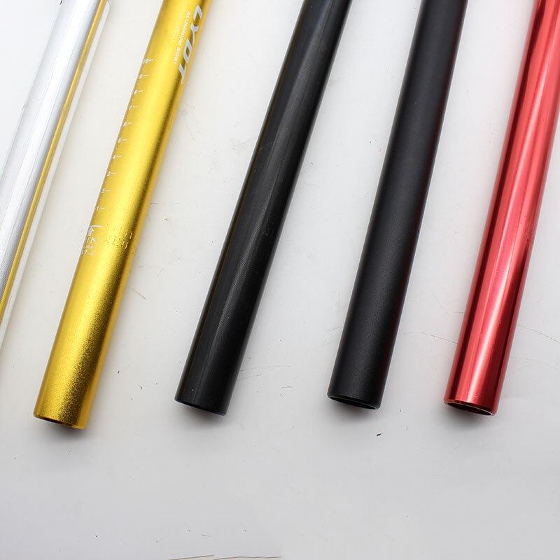 27.2x300MM sztyca martwa prędkość sztyca podsiodłowa całkowicie aluminiowa rura siodłowa skuter sztyca akcesoria rowerowe