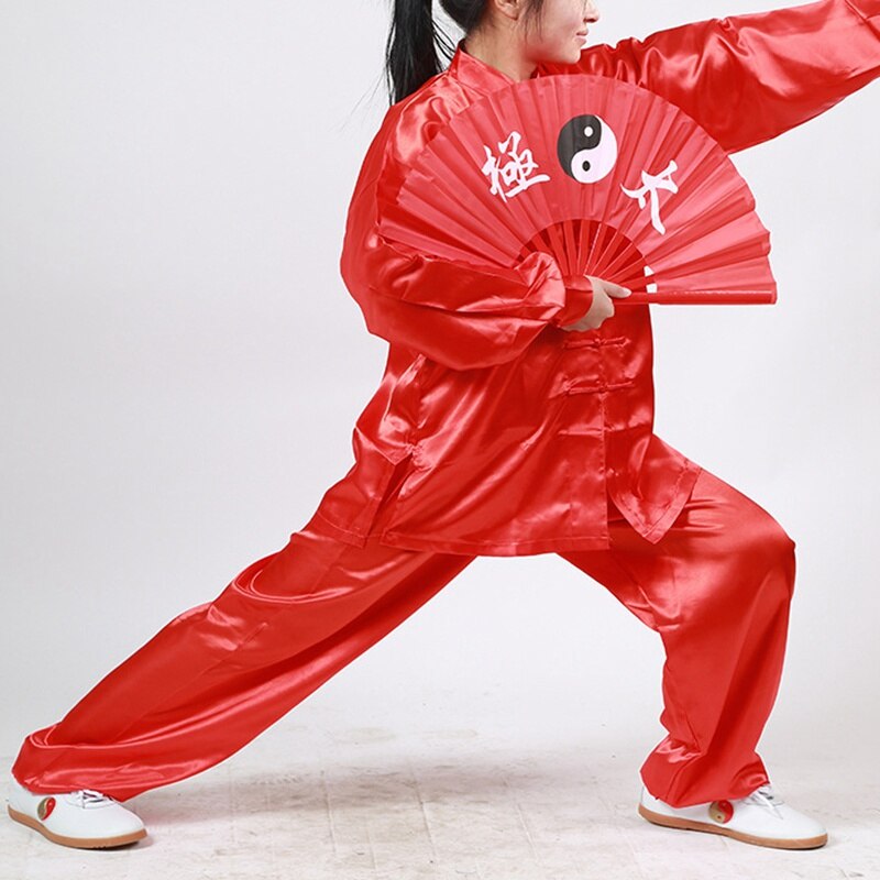 Kung Fu Pakken Taijiquan Praktijk Prestaties Slijtage voor Mannen Vrouwen Wushu Uniform Stage Performance Tai Chi Kleding