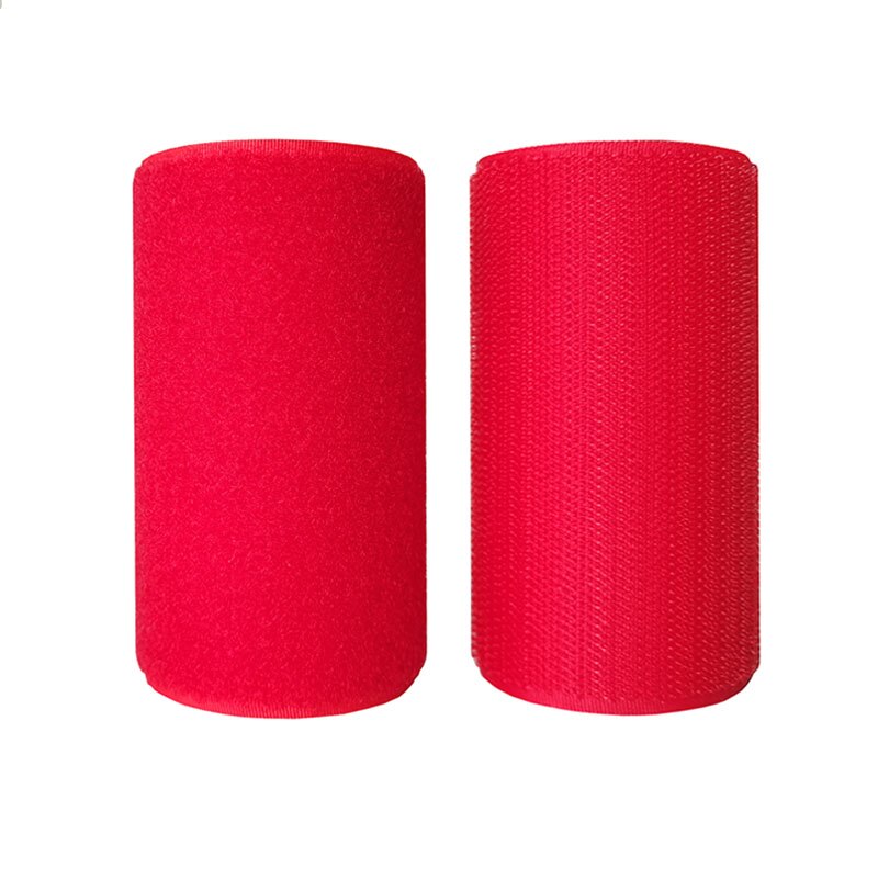 10CM Width Velcros No Adhesive Fastener Tape Hook And Loop Sewing Magic Tape Sticker Velcroing Strap Couture Strip Clothing Red