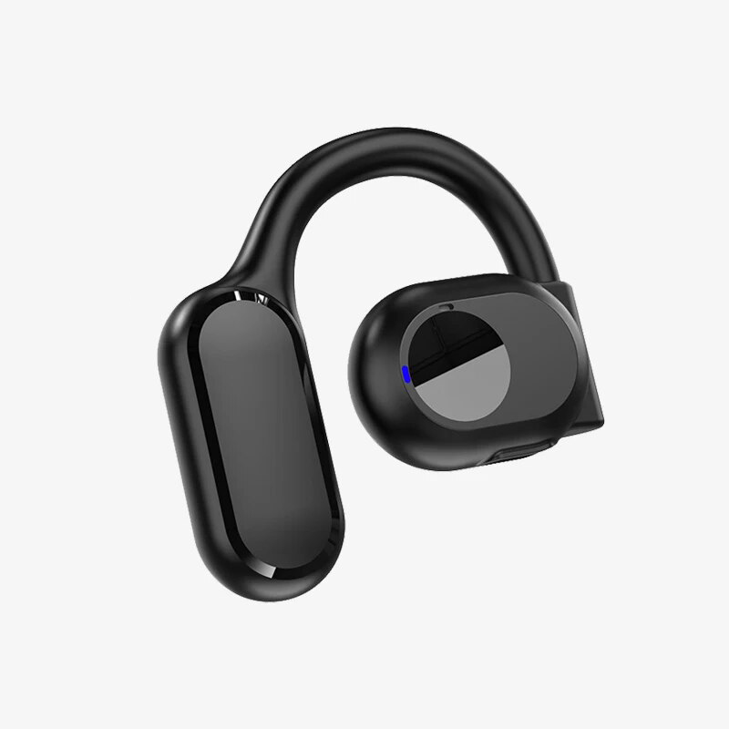 Drahtlose Sport Bluetooth 5,3 Kopfhörer Highend TWS Einzelnen Ohr Haken Luft Leitung Auto Anruf Lärm abbrechen Dünne Schlaf Kopfhörer: Default Title