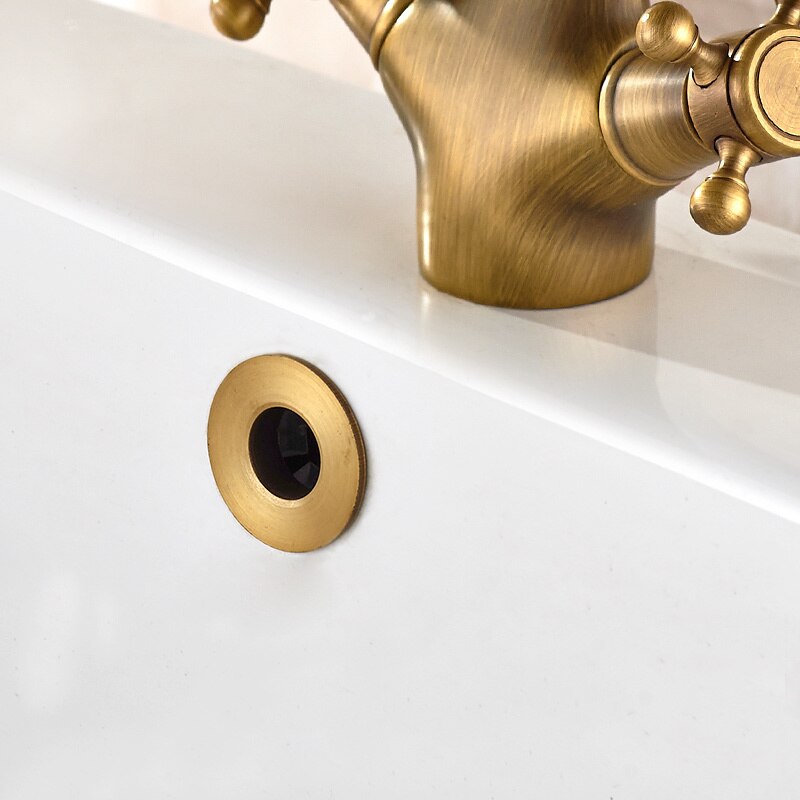 Metalowy otwór robić zlewu pierścień przelewowy umywalka dekoracyjna wsuwana osłona miedziane okrągłe ceramiczne doniczki urządzenie drenażbyć winnym