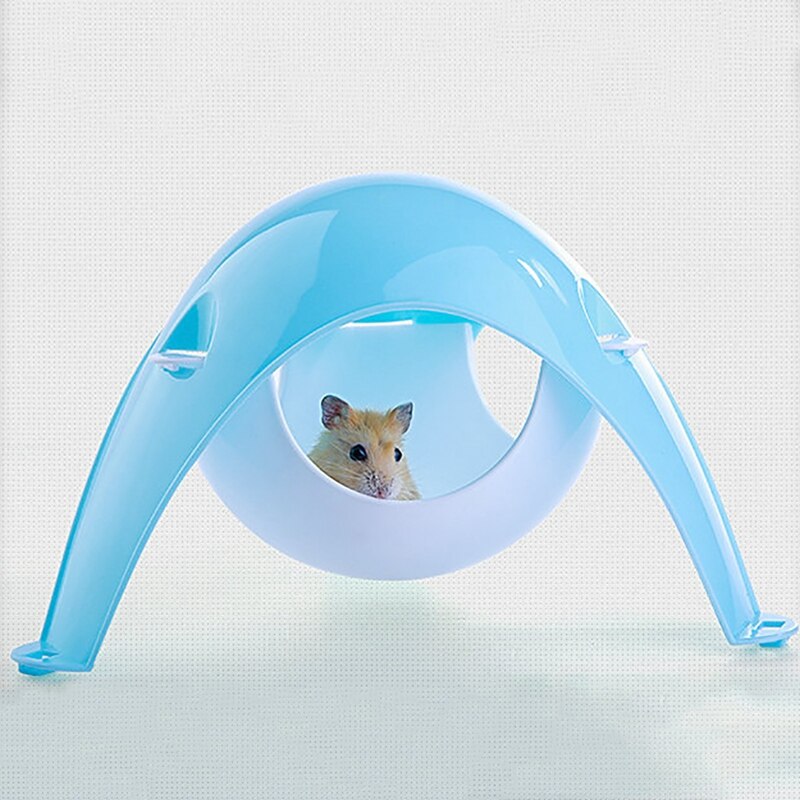 Hamster House Hamster Space Pod Dual-Use Plastic Hamster Cage Hammock Small Animal Space Pod Cage for Hamster Rats Guinea Pig