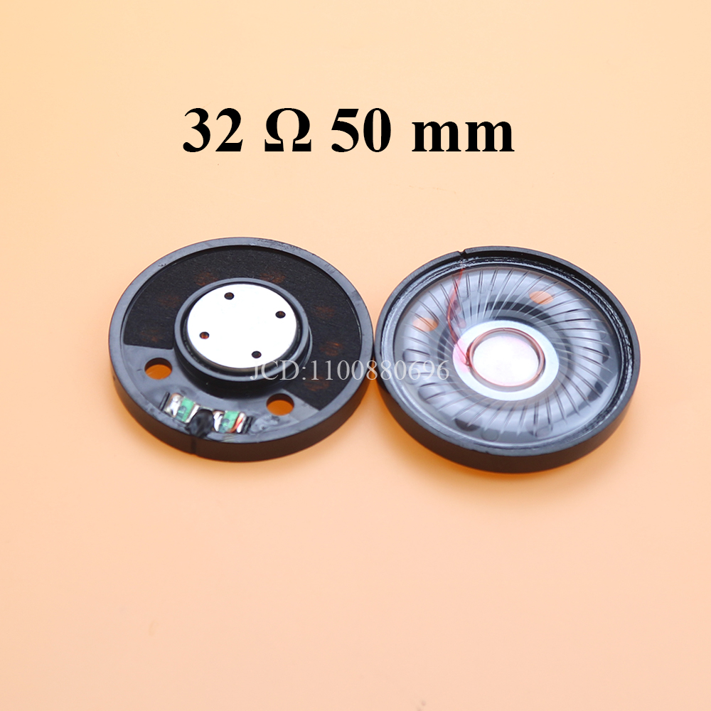 2pcs 40mm Headset Driver Hifi Headphone Speaker Unit 112db 32ohm Earphone Diy Loudspeaker Repair Parts Neodymium