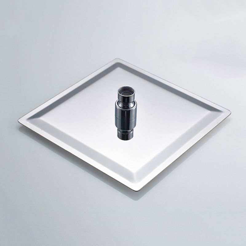 Ducha cuadrada ultrafina de acero inoxidable de 8 pulgadas, boquilla superior grande, ducha de lluvia, cabezal de ducha de baño, accesorios de baño de pulverización