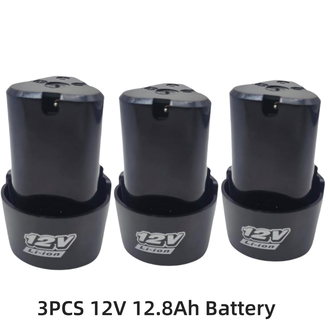 Batería recargable de iones de litio, destornillador eléctrico, taladro, mini herramienta de amoladora angular, 12V, 9800mAh,: Castaño