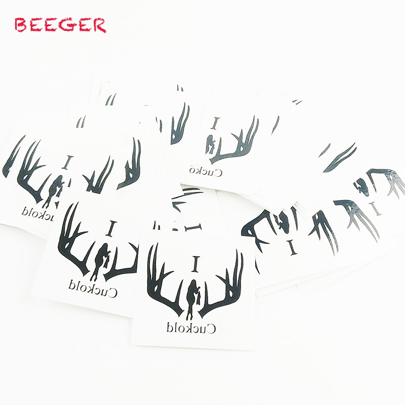 BEEGER cocu imperméable Tatouage hommes Harajuku Tatoo Temporaire autocollant Tatouage Temporaire Femme faux Tatouage autocollants