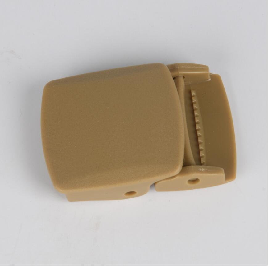 2 stücke POM Kunststoff Gürtel Schnalle Kunststoff Gürtel Kopf Kunststoff Schnalle Kopf Geeignet für Alle Arten von Tuch mit EIN breite von 3,8 cm Körper: Kakifarbig