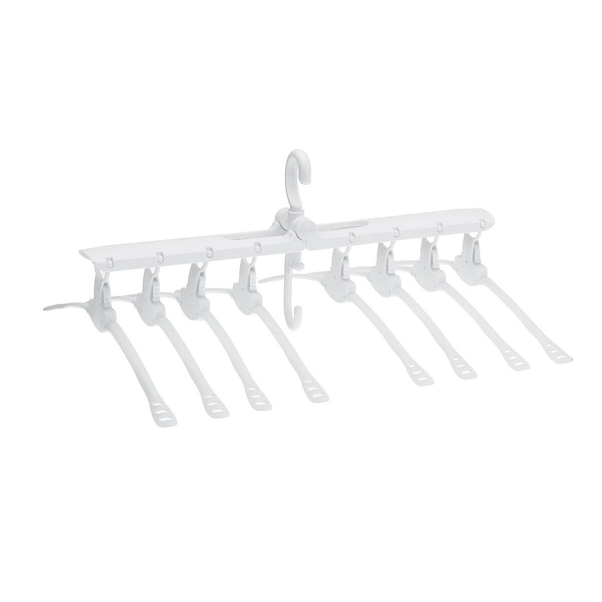 Multi-functional Plastic Foldable Clothes Cloth Hanger Dryer Drying Clothing Rack Hangers For Tumble Hanging Laundry Stand