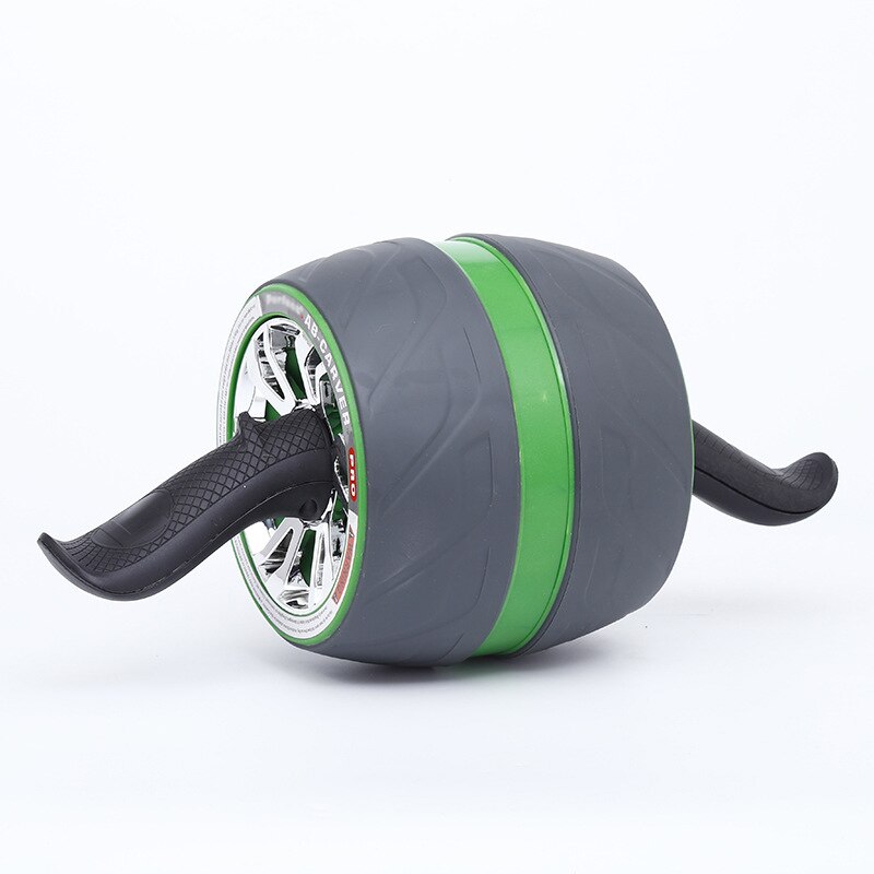 Automatic Rebound Fitness Ab Roller No Noise Abdominal Workouts Wheels With Mat For Home Gym Equipment Exercise Machin: Green