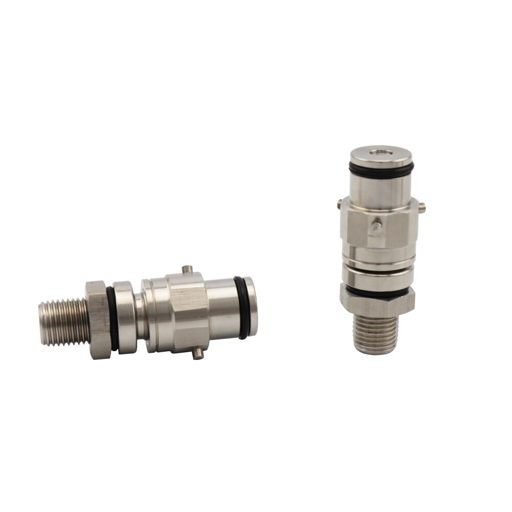 Stainless Steel Pin Lock Keg Post 19/32-18" with 1/4inch BSP Bulkhead Assembly Liquid Gas Post Homebrew Beer Cornelius Keg