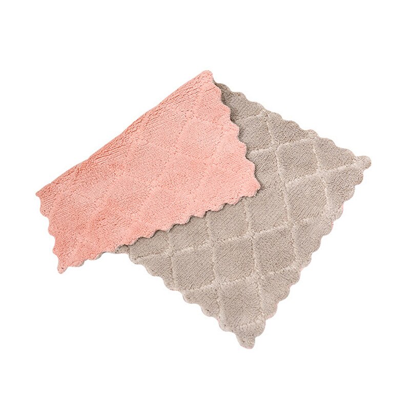 1 pc super absorvente pano de toalha de microfibra toalhas de cozinha pano de prato pano de limpeza panos de lavagem utensílios de mesa domésticos