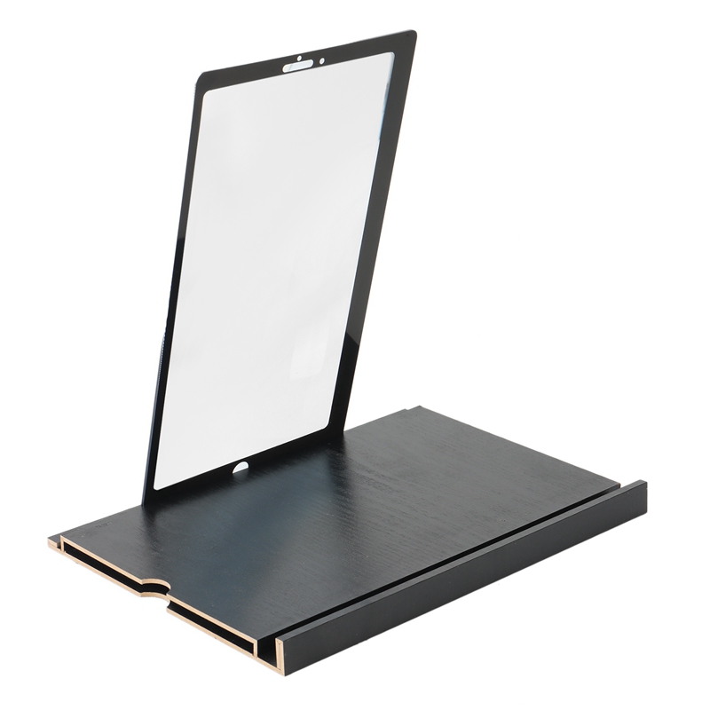 3X 4X 12 Inch Wood Grain Horizontal and Vertical Screen Dual-Purpose Mobile Phone Screen Magnifier HD 3D Video Magnifier
