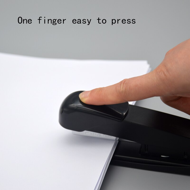 1pcs Metal Safe Stapler without Staples Staple Free Stapleless Capacity for Paper Binding School book repair Office Accessories