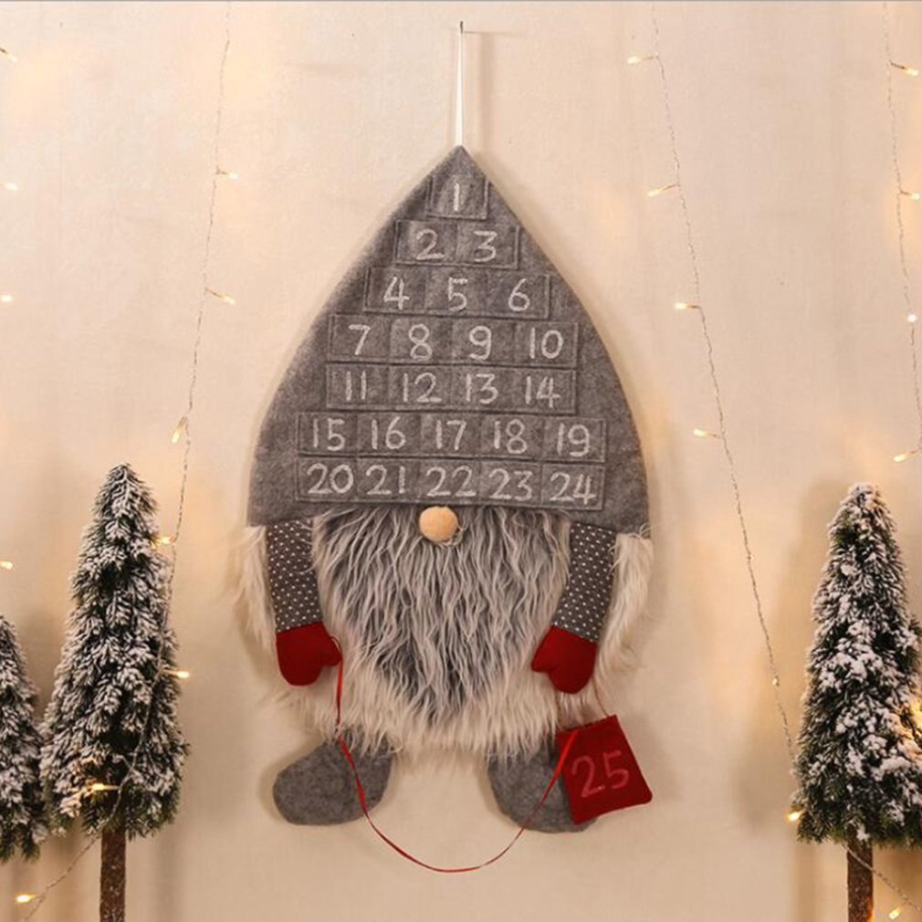 Julekalender kalender timer jule vægkalender boligdekoration skovfoged kalender