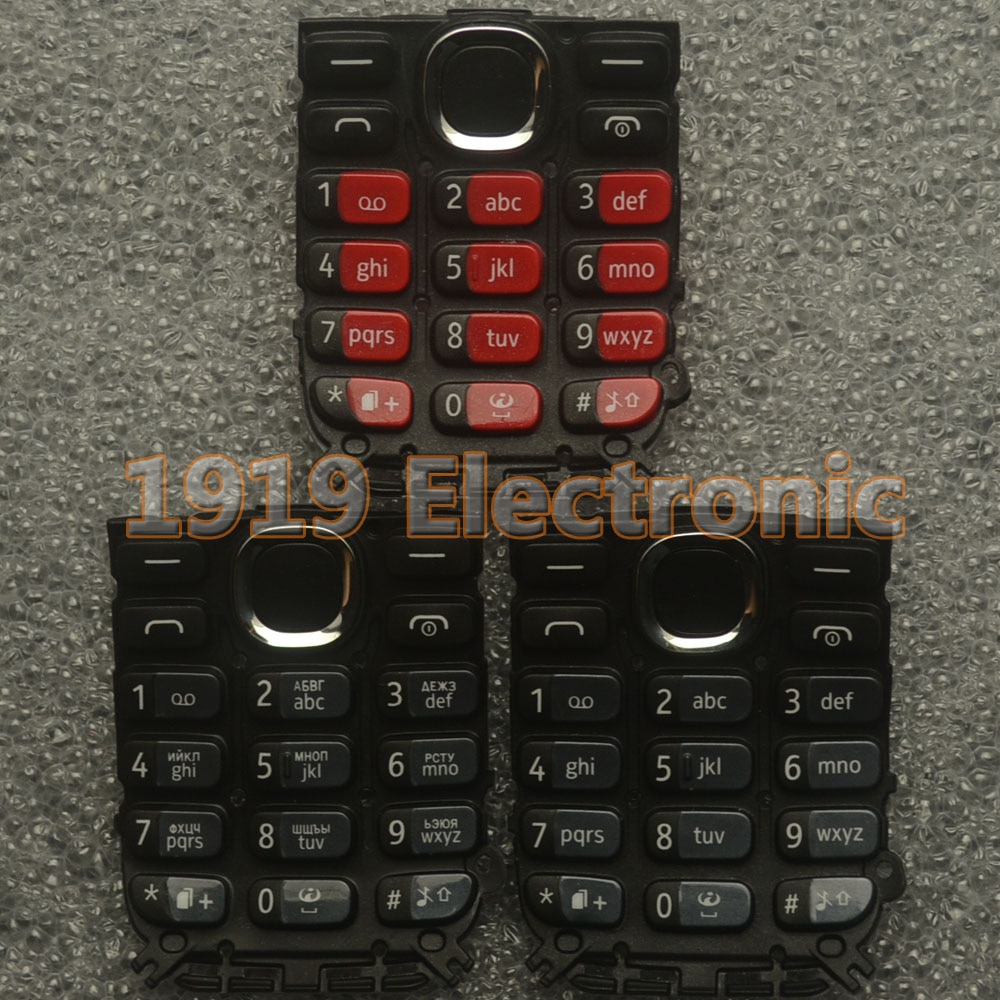 Hoofdmenu Engels Of Russisch Toetsenbord Keyboard Knoppen Cover Case Voor Nokia 1120 112