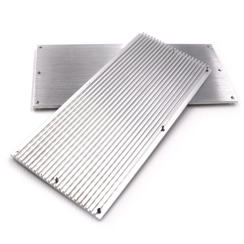 220x 100 x8mm Große Kühlkörper Aluminium Kühlung Gremium für LED Licht Kühler hoch Wärmeleitfähigkeit Elektronik Kühlkörper Bord
