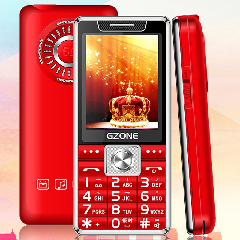 Low Price Bar Senior Phone 2.4" Large Display Torch Loud Sound Fast Quick Dial Big Keyboard No Camera Long Standby Cellphone