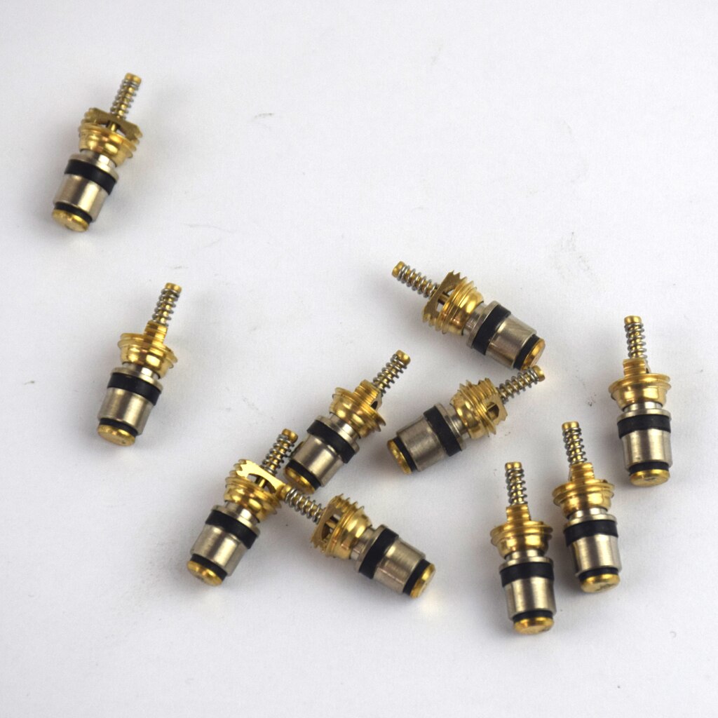 10 Pcs. Tire Valve Core Replacement Valve Cores for Auto Truck Bus Motorcycle