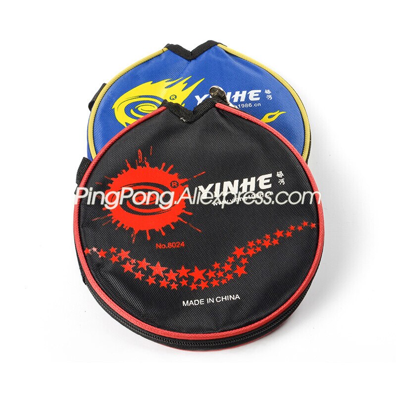 YINHE / SANWEI Table Tennis Case for Table Tennis Racket Bat Protective Round Bag Tenis De Mesa