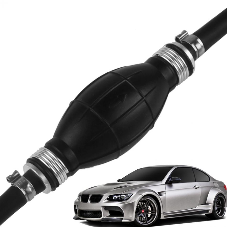 Universal Motor Fuel Gas Hose Line Assembly with Rubber Primer Bulb for Car Boat Yacht Tractor 6mm / 8mm /10mm /12mm