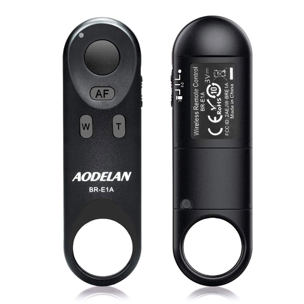 AODELAN Wireless Remote Control BR-E1A for Canon EOR RP, EOS R, M50, 6D Mark II, 77D, 800D, 200D, EOS Rebel SL2, Rebel T7i