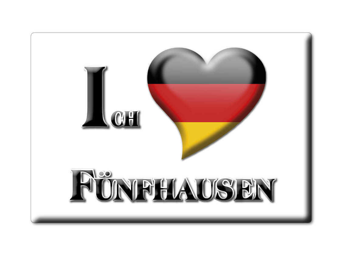 FÜNFHAUSEN aimant aimant hambourg (HH) allemagne réfrigérateur aimant SOUVENIR j'aime: Drop Shipping