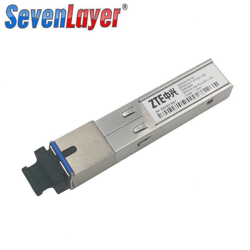 Zte Gpon Olt Sfp Modules Gepon Sfp Sc Module Enkele Module Epon B + C + Klasse 1490nm/1310nm golflengte Enkele Sc Poort