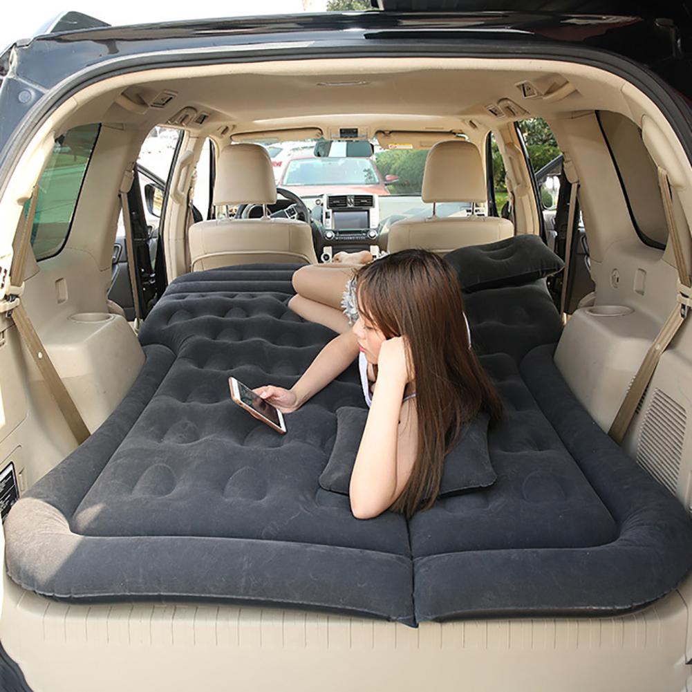 Auto Opblaasbare Matras Zachte Comfortabele Reizen Matras Camping Bed Slapen Pad Bed Auto Accessoires