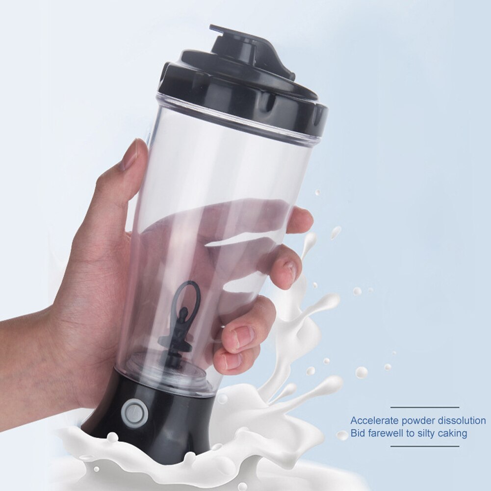 350ML Electric Shaker Bottle Travel Blender Battery Powered Portable Powder Mixer Cup Automatic Coffee For Protein Gym Home
