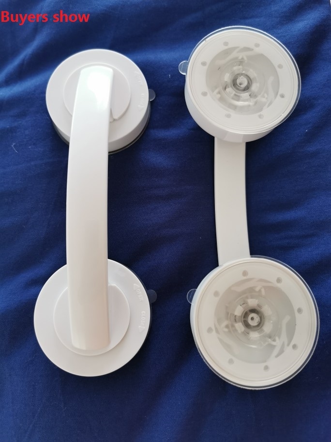 Badkamer Handvat Grab Zuignap Douche Veiligheid Kinderen Leuning Badkamer Rail Grip Vacuüm Sucker Wc Plastic Anti Slip Gereedschap