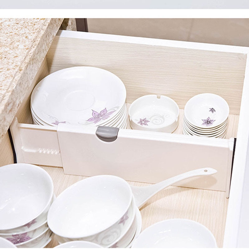 Spring Kit Multi Drawer Drawer Dividers White Spring Loaded Expandable Kit... – Vicedeal