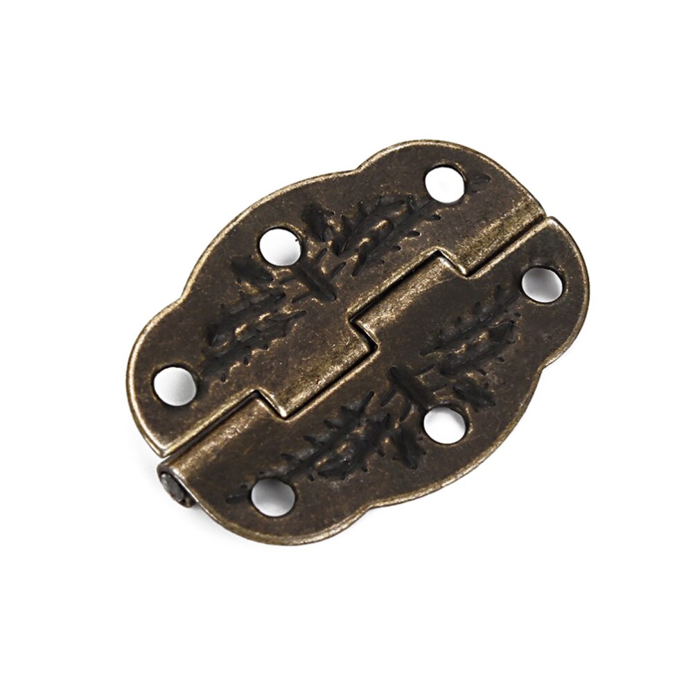 Ensemble Quincaillerie Vintage 8 Pièces – Charnières Et Plaques D'Angle USA