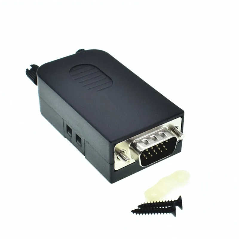 Connettore VGA DB15 Maschio 15 Pin 2 File - Con Viti Per Terminal Board