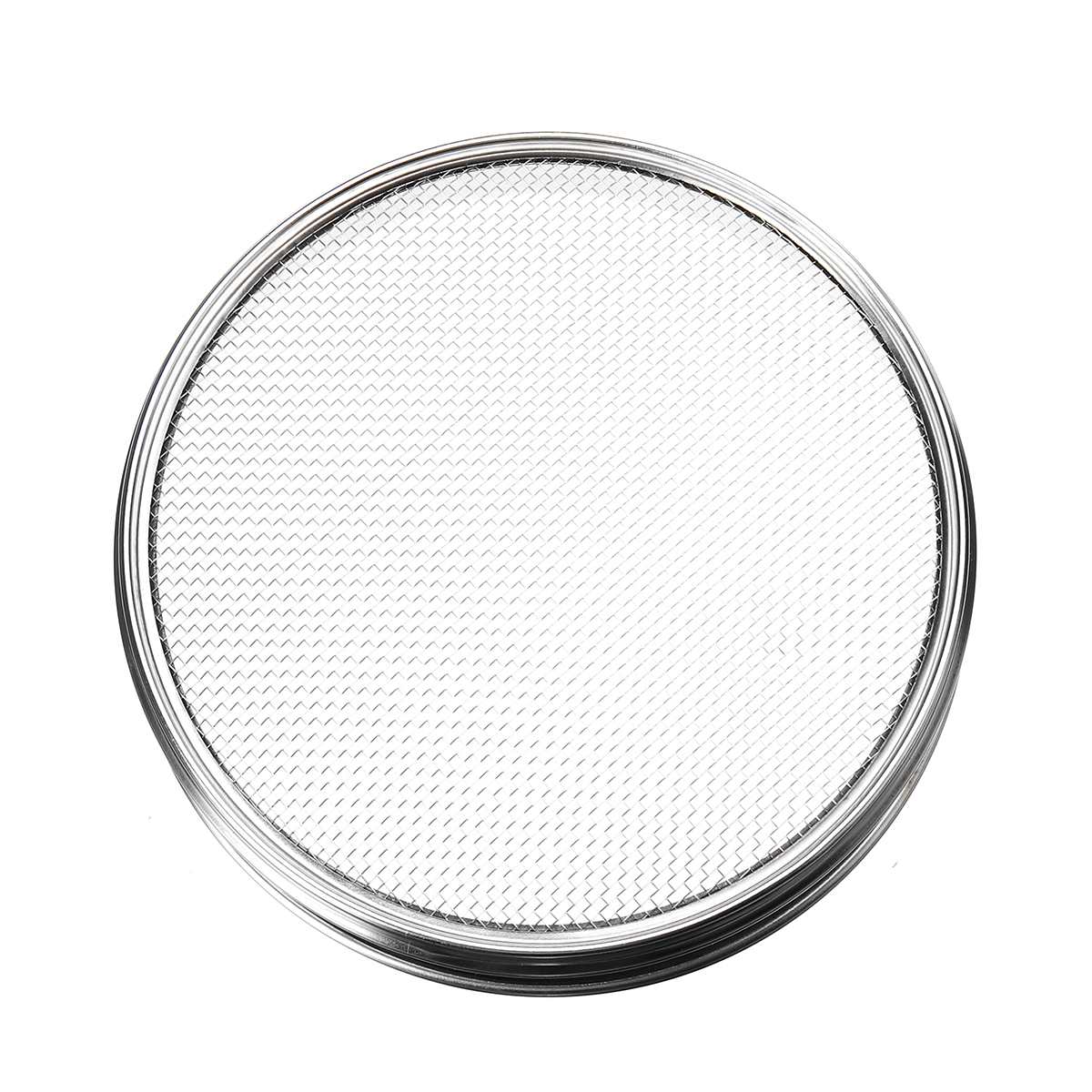 1PC 20cm Edelstahl 1-2,5mm Blende Labor Standard Sichter Schüttler Boden Sieb analysieren Prüfung Sieb garten Rätsel Sieb Gittergewebe