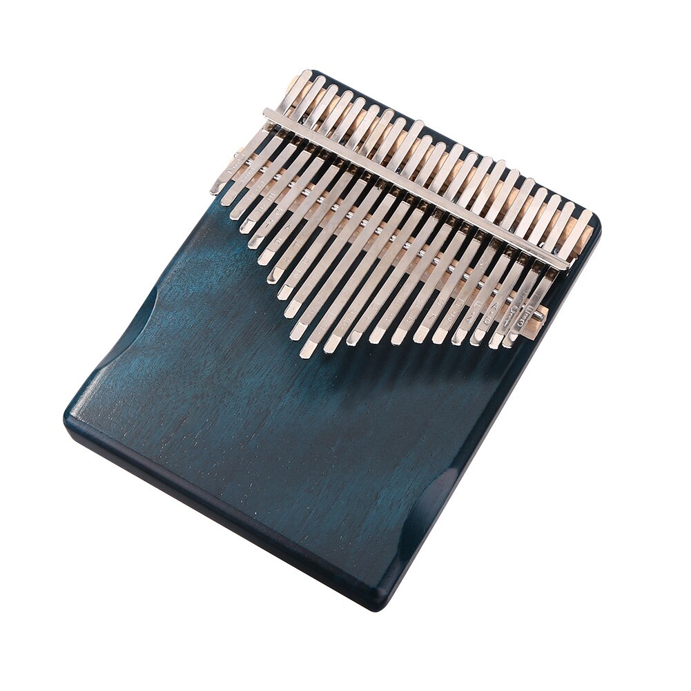 Kalimba africano de madera Mbira, instrumento Musical de 21 teclas de caoba, instrumento Musical de Kalimba, Piano de pulgar