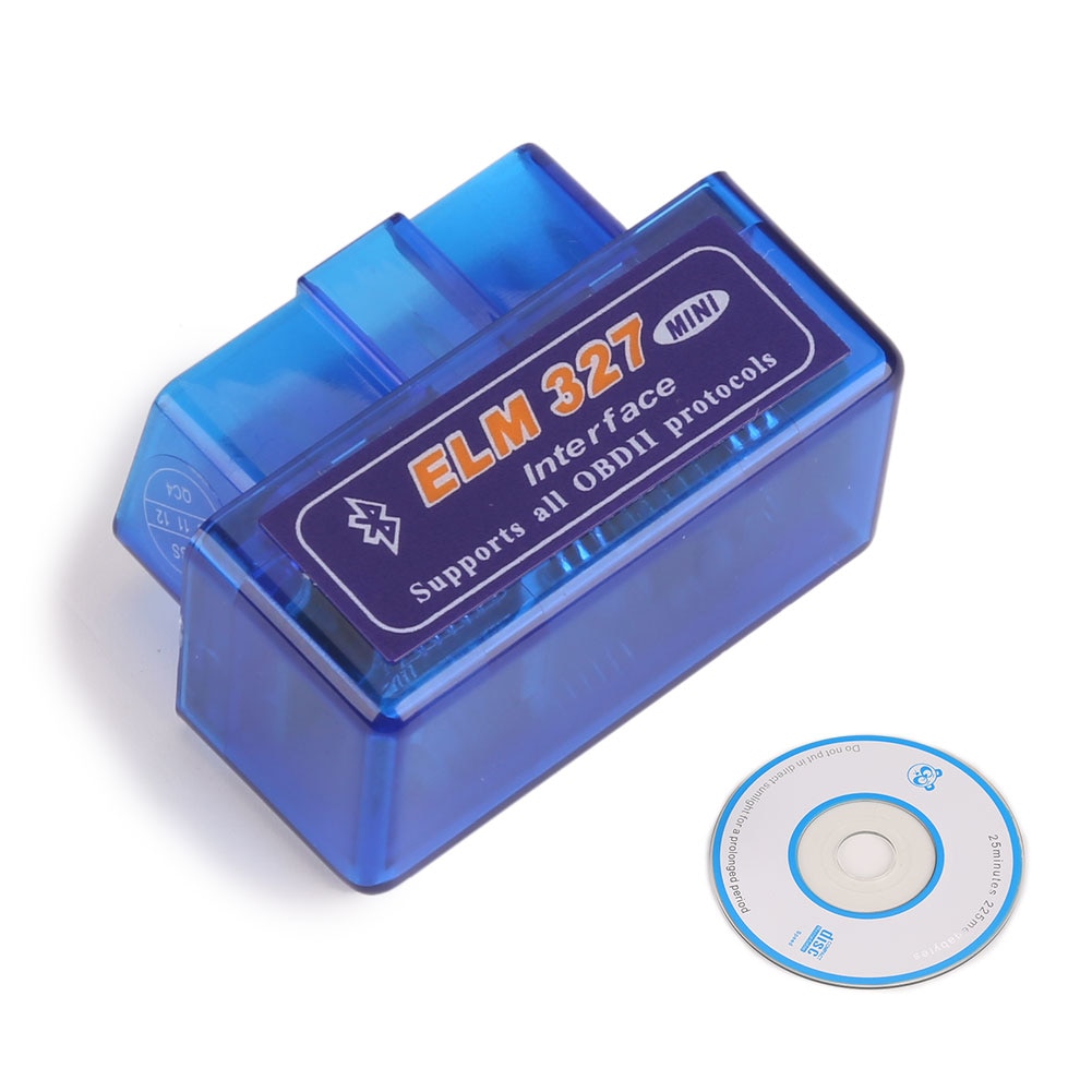 Erisin OBD2 Diagnostic Device V1.5 Wireless OBD2 Bluetooth Adapter, Car OBD II Diagnostic Scanner Code Reader Tool For IOS & Android & Windows Devices