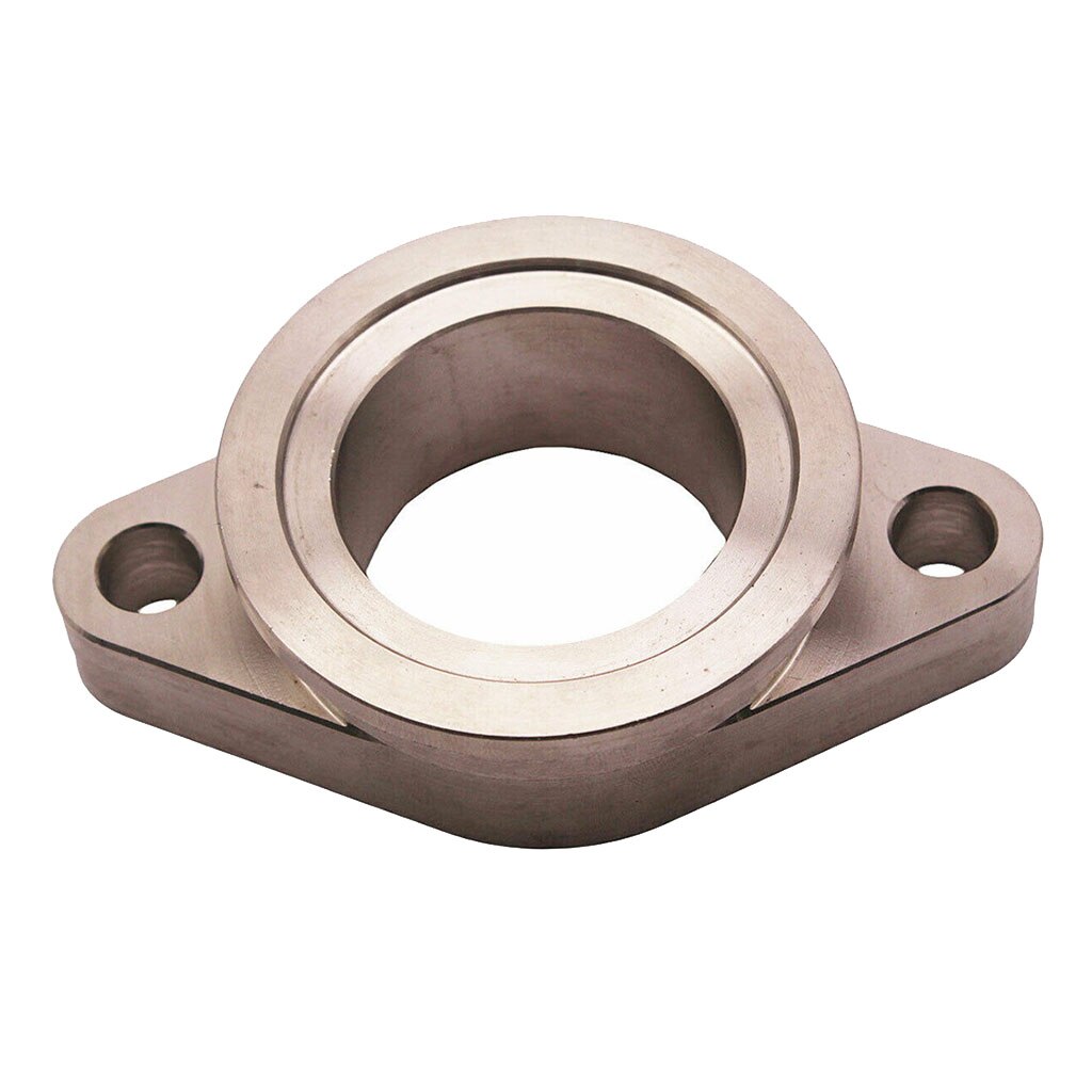 V band wastegate 38mm to 2 bult adapter grenrör adapter fläns för 38mm v band wastegate mv -s 304 rostfritt stål