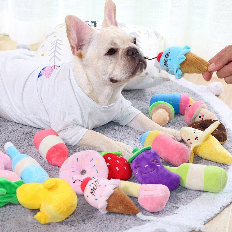 Jouets Anti-morsure pour chiens, pilons de poulet , jouet à mâcher pour chiots, jeu à mâcher pour animaux domestiques, jouets pour chiens, fournitures pour Peluche, carlin