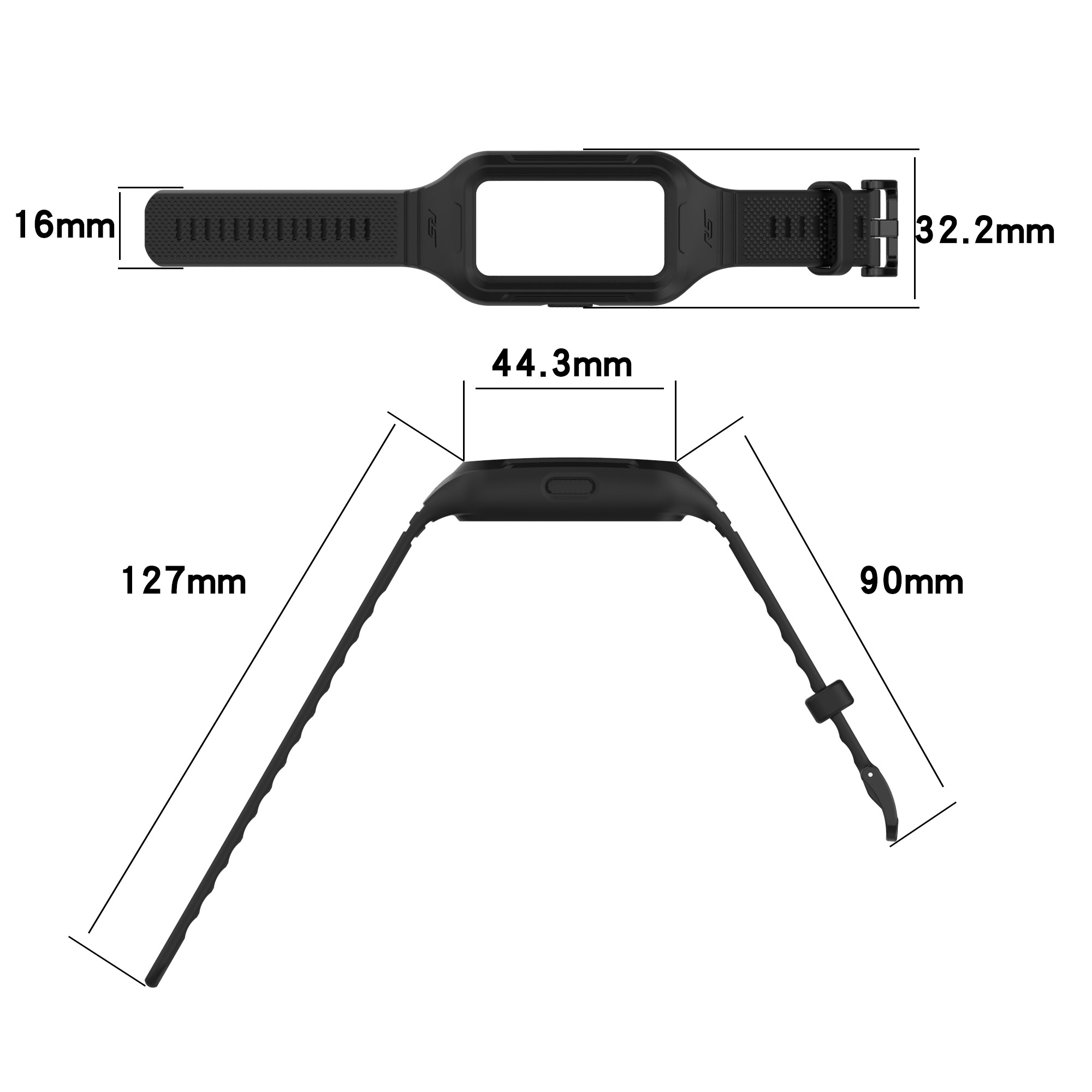 Silicone Strap For Huawei Watch Band 8 7 6 Replacement Smartwatch Wristband correa Strap bracelet for honor Band 6 Accessories