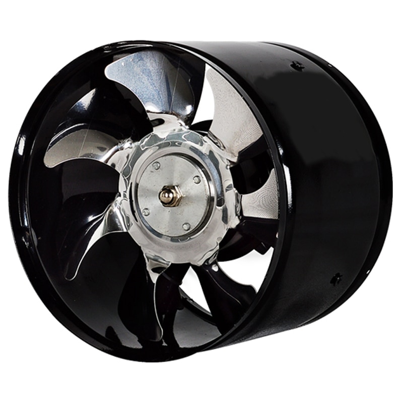 6 zoll hoch-Geschwindigkeit Auspuff Fan in-Linie Kanal Küche Auszieher Metall Wc Fan Industrie-Fan 220V: Ursprünglich Titel