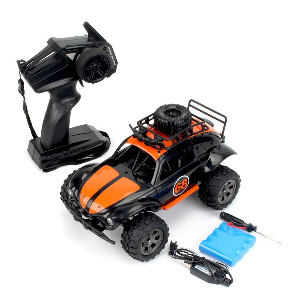 2.4G 4WD Electric Mini RC Crawler Off-road Buggy Vehicle Car Children Toy: Black