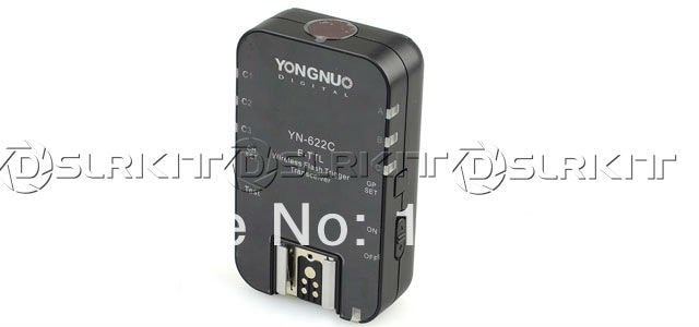 Yongnuo único transceptor de yn622 YN-622 YN-622C ttl flash gatilho com hss para canon