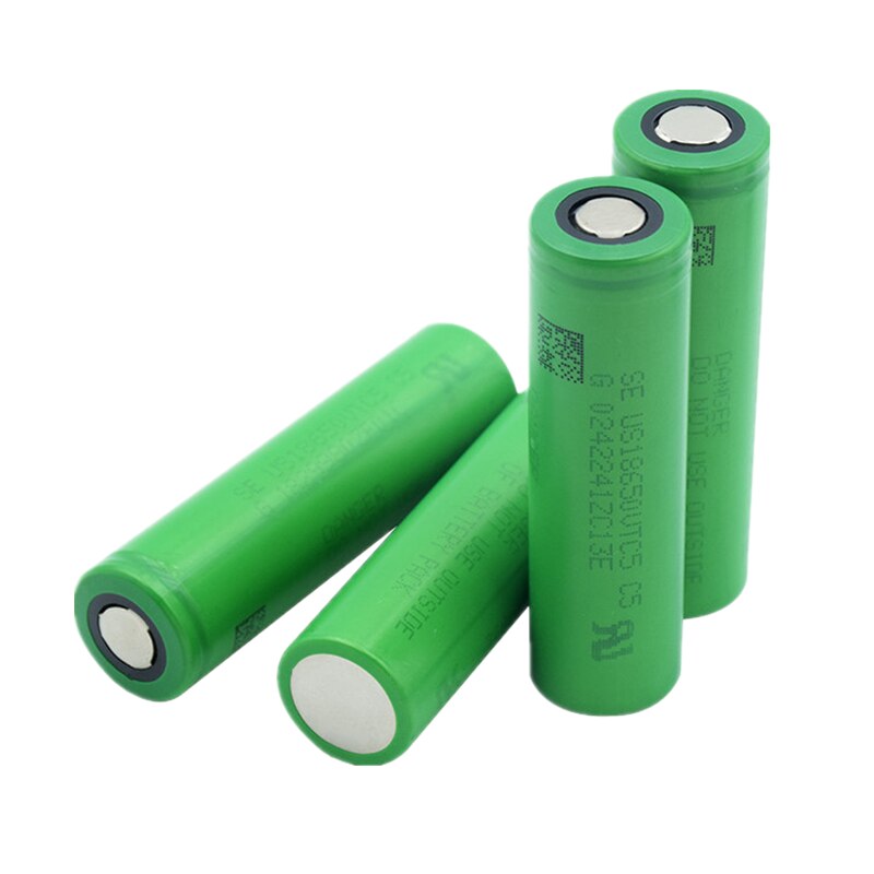 18650 100% original 3.7V vtc5 2500mah lithium rechargeable battery, vtc5 30a flashlight toy discharge