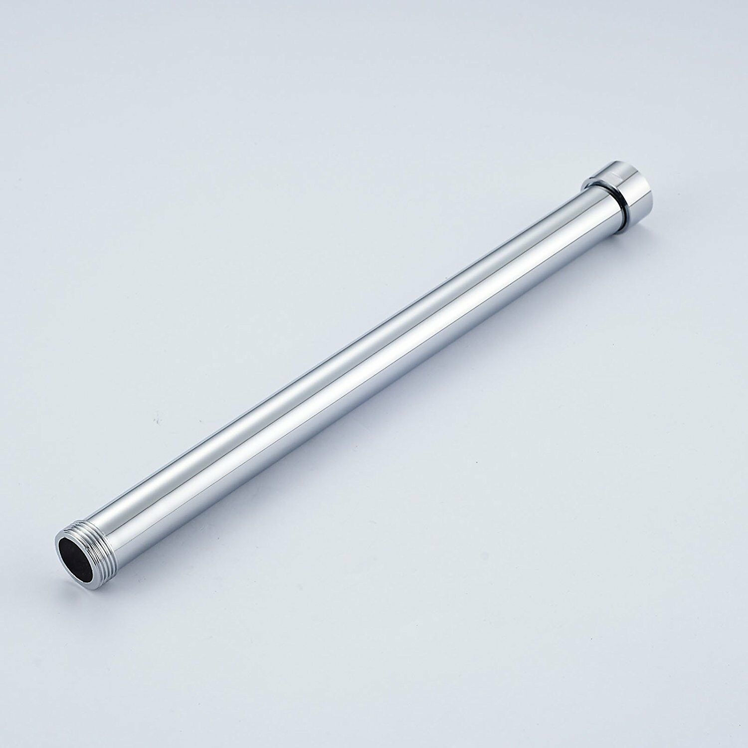 Grifo de ducha redondo de cromo pulido G3/4 &quot;para baño, barra de tubo de extensión, accesorios de baño Kba705