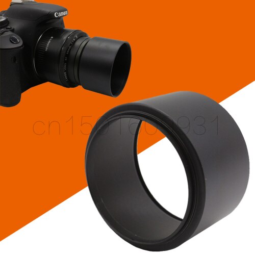 Metal Tele Lens Hood 37mm 38mm 39mm 40.5mm 43mm 46mm Screw-in Telephoto Tubular Lente Protect For Canon For Nikon DLSR