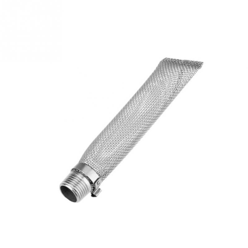 Bazooka écran robinet connecter filtre à bière en acier inoxydable maison crépine maille brassage purée Tun multifonction vin réutilisable fil: 6Inch